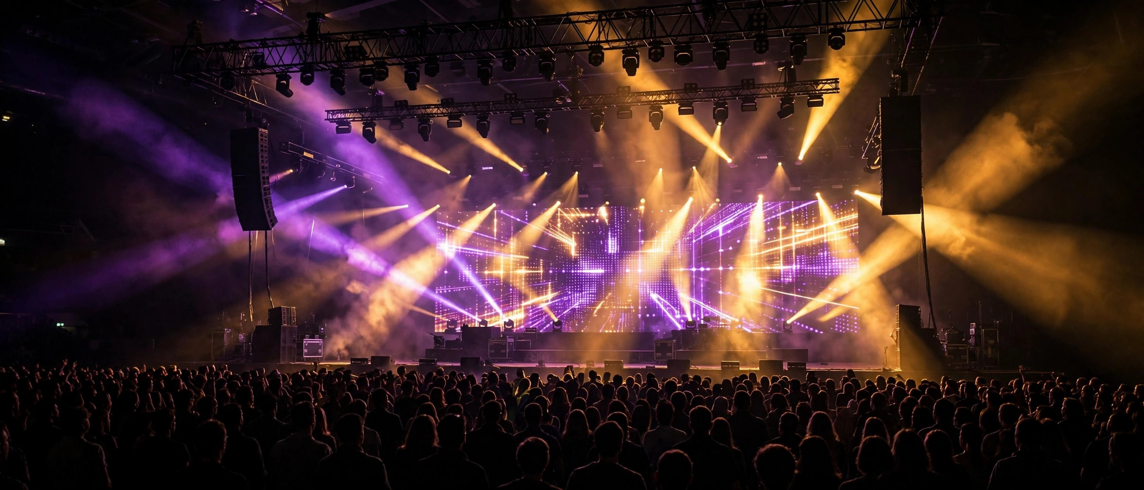 Concert stage production